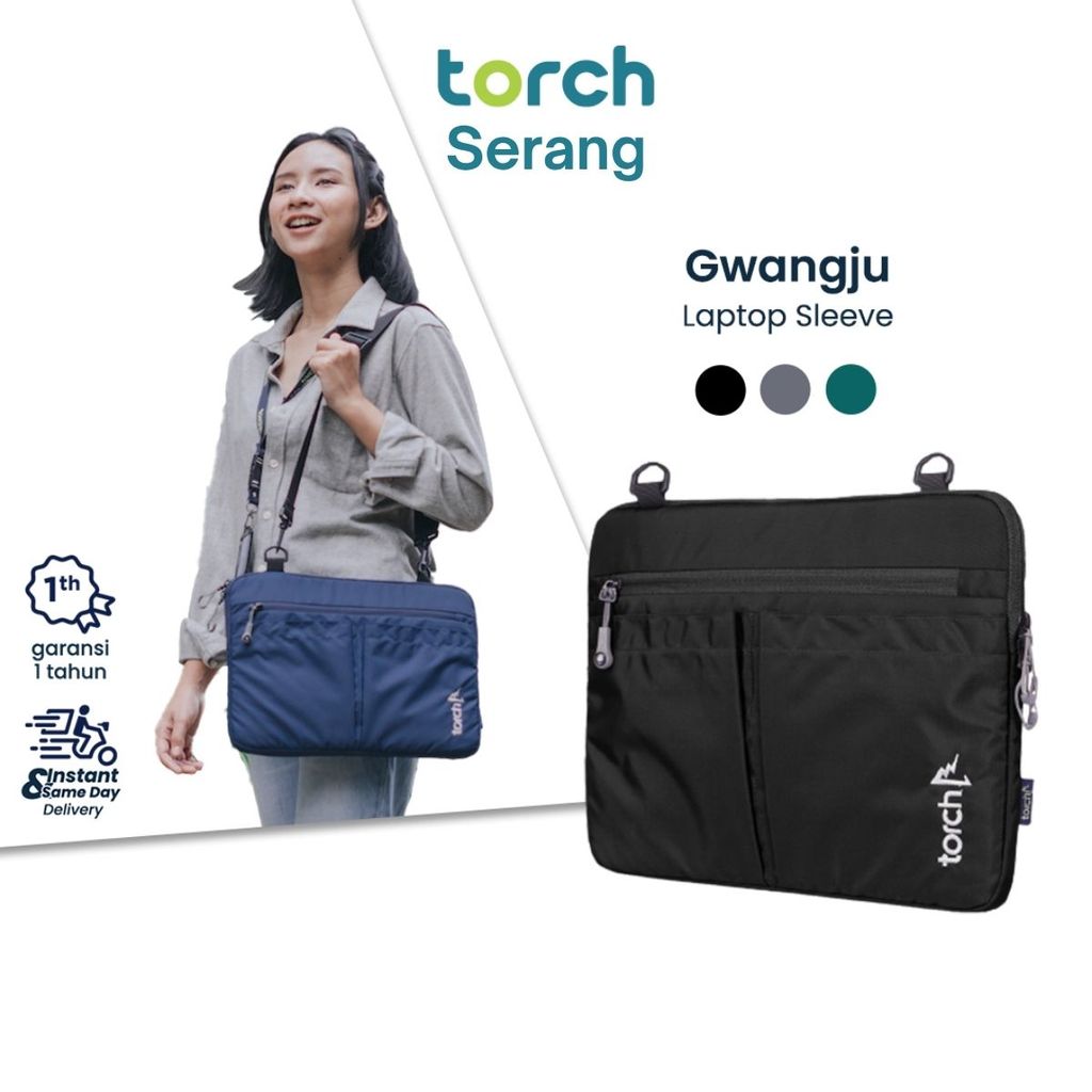 TORCH 14 นิ้ว Gwangju Laptop Sling Bag | ปลอกหุ้มแล็ปท็อปกันน้ํา