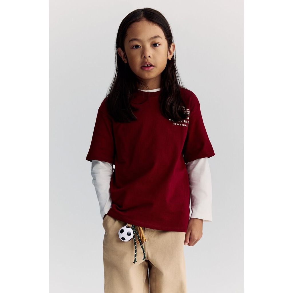 H&M(เอชแอนด์เอ็ม) เสื้อยืดพิมพ์ลาย Boys Printed T-shirt 1241007_6