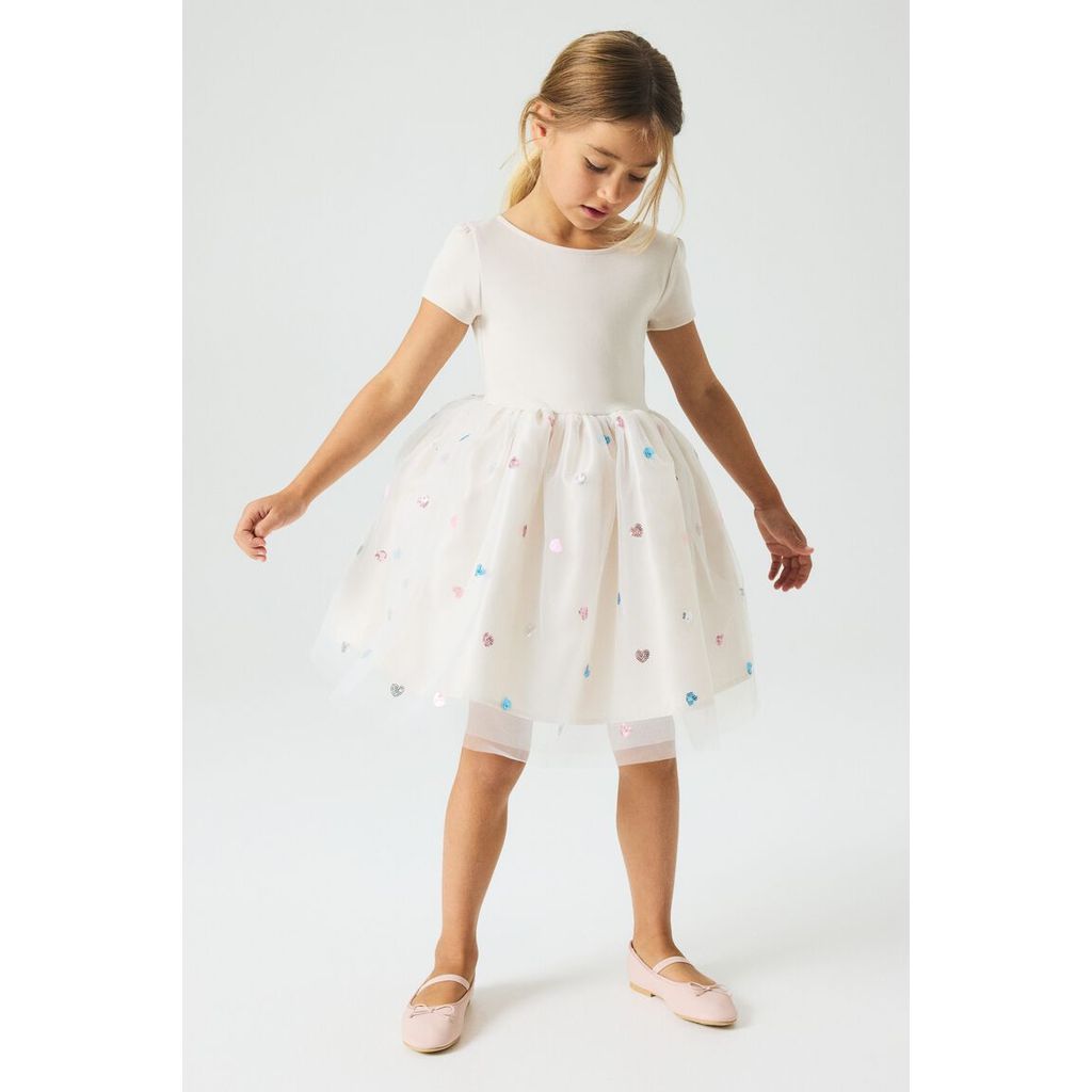 H&M(เอชแอนด์เอ็ม) เดรสกระโปรงทรงบาน เด็กผู้หญิง 1305039_1