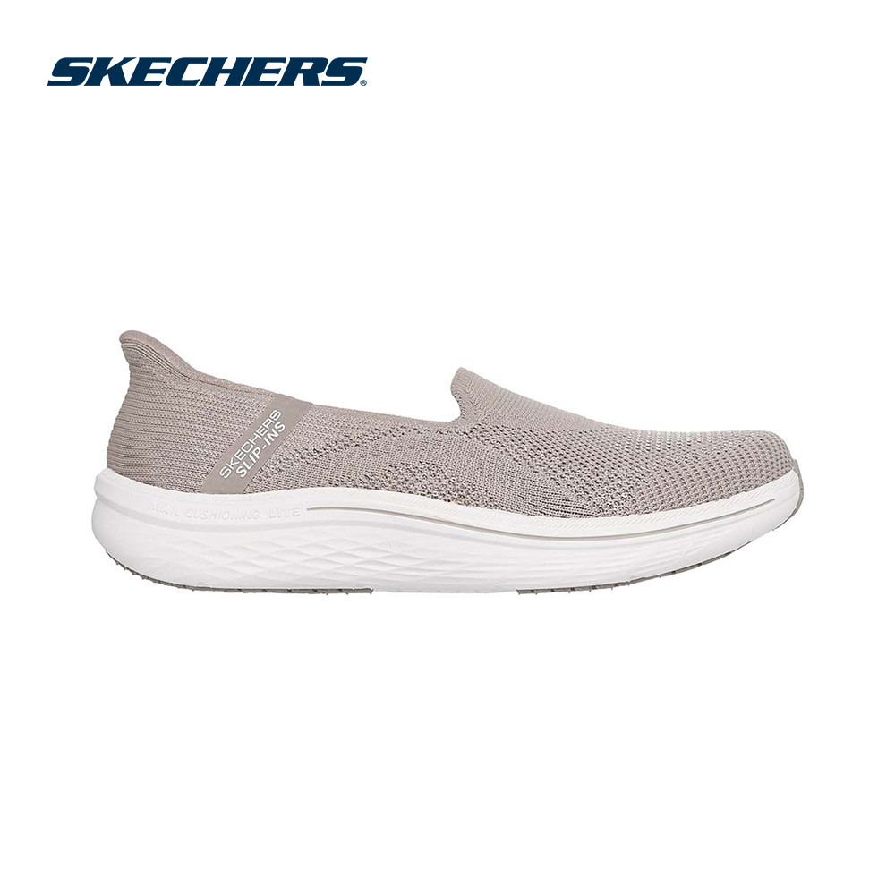 Skechers สเก็ตเชอร์ส รองเท้าผู้หญิง Women Slip-ins GOwalk Max Cushioning Hyper Burst Walking Shoes - 125881-BKW (latest)