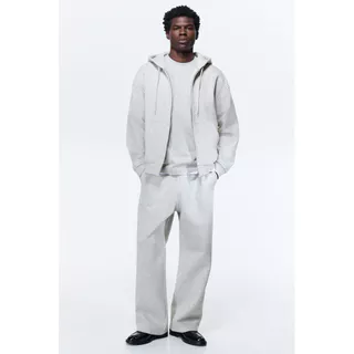 H&M(เอชแอนด์เอ็ม) กางเกงสเวตผ้าทรงหลวม Men Loose Fit Sweatpants 1302372_2