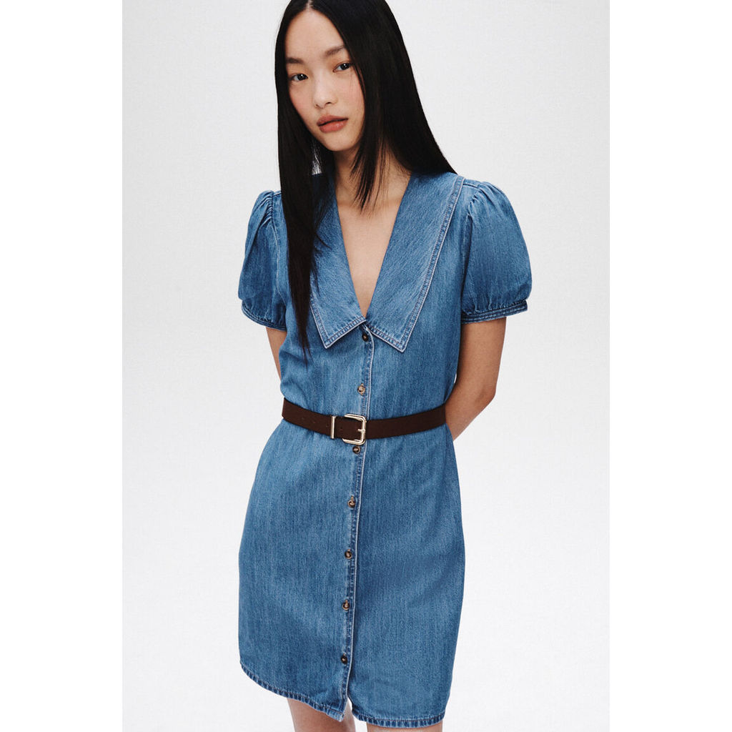 H&M(เอชแอนด์เอ็ม) เดรสผ้ายีนส์ Women Denim dress 1303311_2