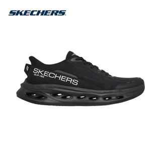 Skechers สเก็ตเชอร์ส รองเท้าผู้ชาย Men Extra Wide Fit Performance Max Cush Glide-Step Shoes - 220421WW-BBK (latest)