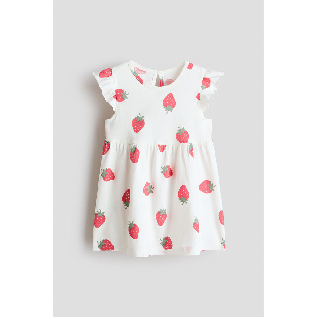 H&M(เอชแอนด์เอ็ม) เดรสผ้าฝ้าย เด็กทารก 1315438_4