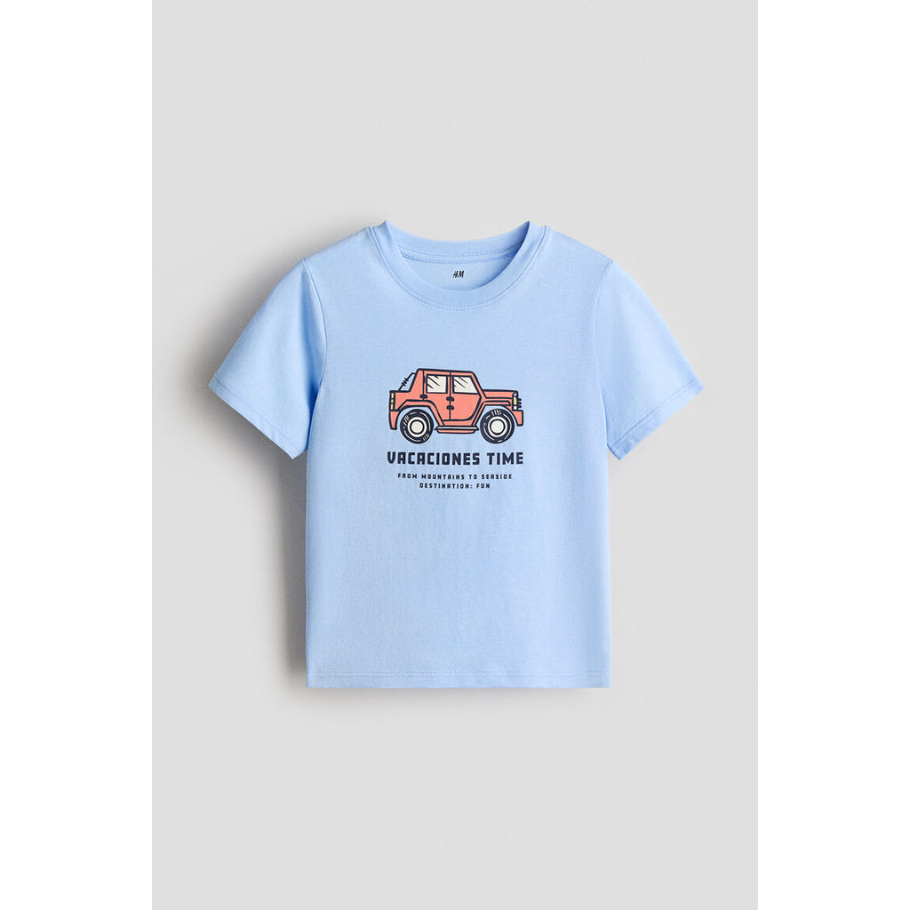 H&M(เอชแอนด์เอ็ม) เสื้อยืดพิมพ์ลาย เด็กชาย 1324846_4