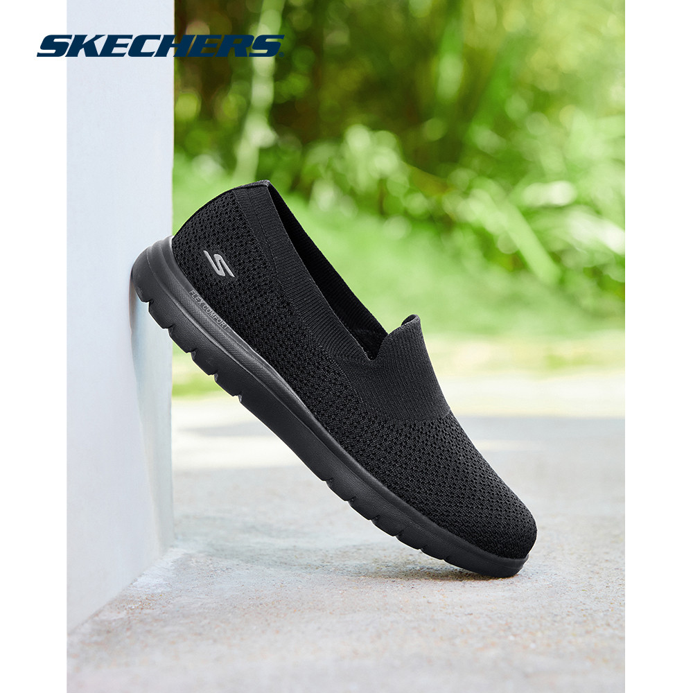 Skechers สเก็ตเชอร์ส รองเท้าผู้หญิง Women On-The-GO Flex Amber Walking Shoes - 138270-BBK Air-Cooled Goga Mat