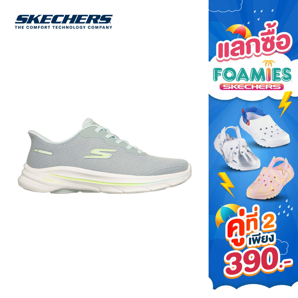 Skechers สเก็ตเชอร์ส รองเท้าผู้หญิง Women GOwalk 8 Walking Shoes - 125925-SAGE (latest)