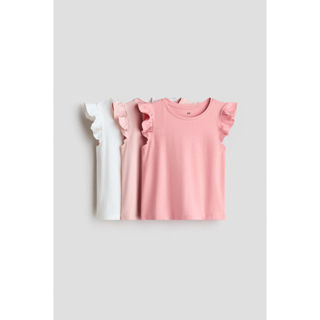 H&M(เอชแอนด์เอ็ม) ชุดเสื้อแขนระบาย 3 ชิ้น เด็กหญิง 1318440_1