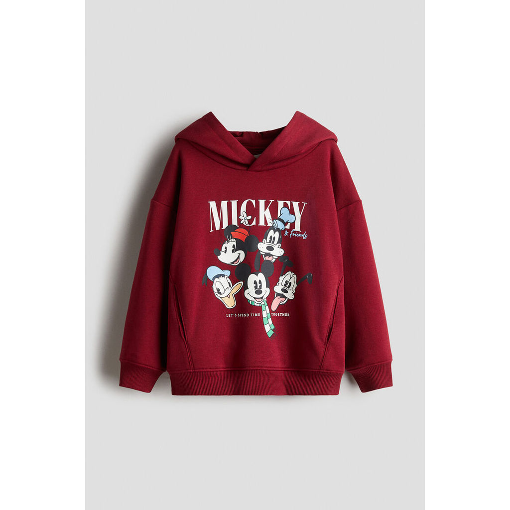 H&M(เอชแอนด์เอ็ม) เสื้อฮู้ดพิมพ์ลาย Boys Printed hoodie 1314222_2