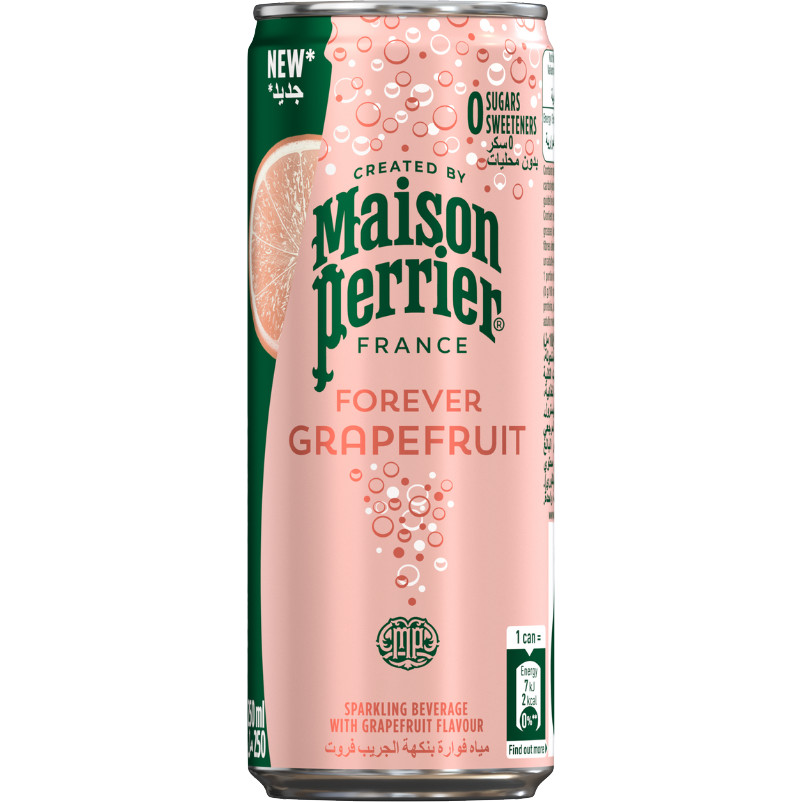 [8445291046931] Maison Perrier Can Grapefruit 250 Ml เมซง แปร์ริเย่ กลิ่นเกรปฟรุต (กระป๋อง) 250 มล.