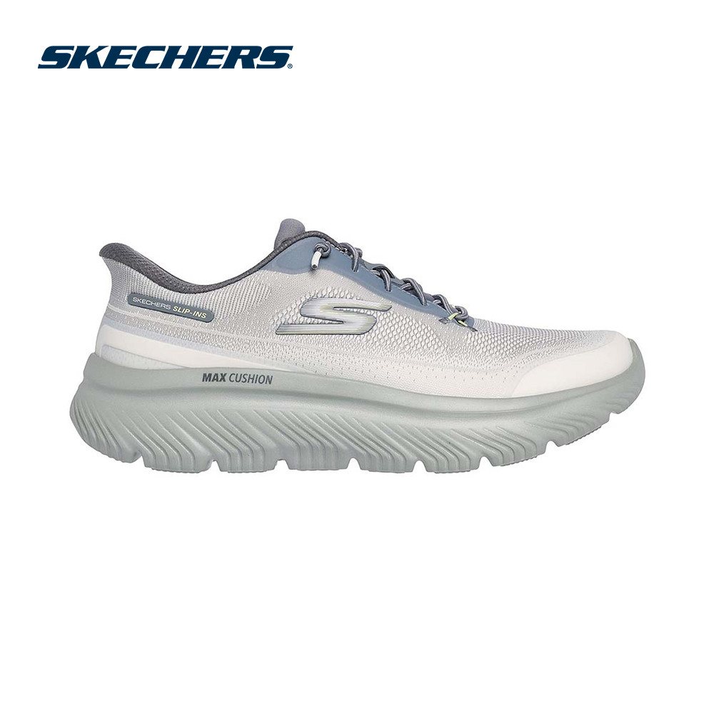 Skechers สเก็ตเชอร์ส รองเท้าผู้ชาย Men Slip-Ins GOwalk Max Cushioning Hyper Burst Walking Shoes - 217128-CCLM (latest)