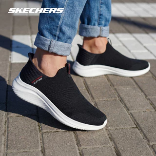 Skechers สเก็ตเชอร์ส รองเท้าผู้ชาย Men Slip-Ins Ultra Flex 3.0 Shoes - 232450-BLK Air-Cooled Memory Foam