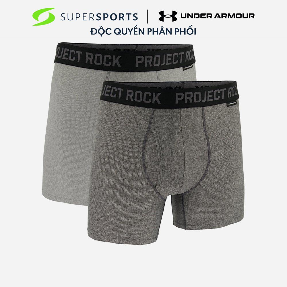 UNDER ARMOR UNDER ARMOUR Under ARMOUR Performance Tech Mesh Mens Lingerie 5Inch 2Pack - สีเทา - 1383