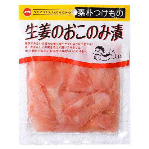 [8851919060010] Nozu Amasu Shoga 110 G. ขิงดองสามรส ตราโนซุ 110 กรัม (Asian Deli Foods)