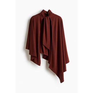 H&M(เอชแอนด์เอ็ม) เสื้อท็อปดีไซน์เคปอสมมาตร ผู้หญิง 1340905_…