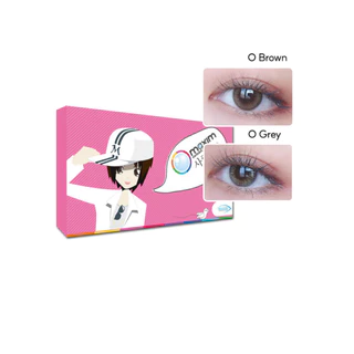 Maxim Colors Sweet Eyes สี O Grey รายเดือน คอนแทคเลนส์สี แม็กซิม จำนวน/กล่อง 2 ชิ้น