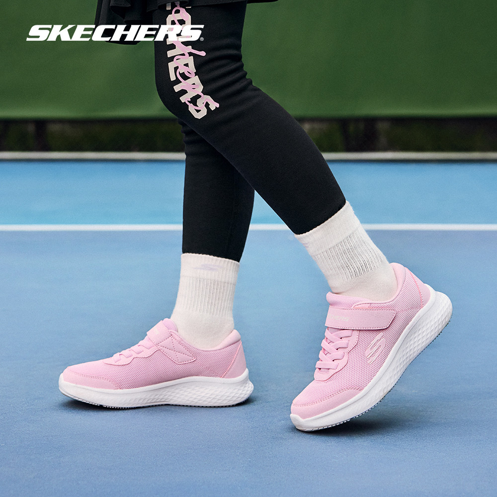 Skechers สเก็ตเชอร์ส รองเท้าเด็กผู้หญิง Girls Microstrides Shoes - 302637L-BBK