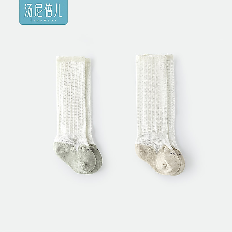 Tony Belle Baby Summer Thin Socks ถุงน่องฤดูร้อนสําหรับเด็ก 0-3-6-12 เดือนทารกแรกเกิด