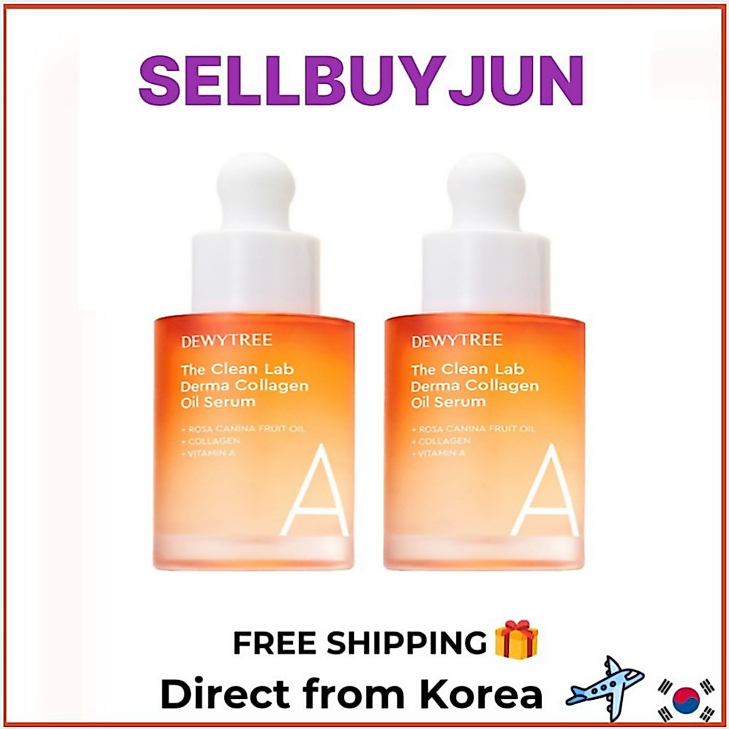 [DEWYTREE] The Clean Lab Derma Collagen Oil Serum A 30ml 2 ชิ้นชุด | บํารุงผิวหน้า