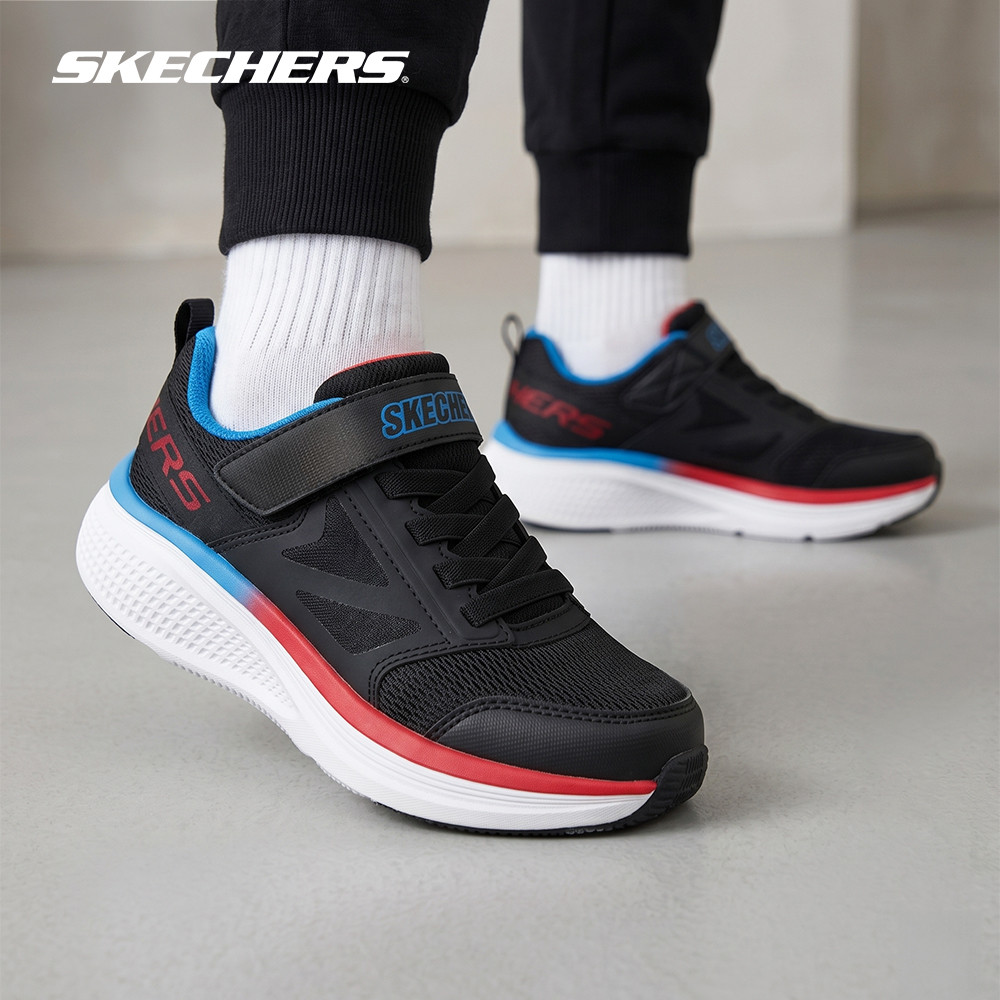 Skechers สเก็ตเชอร์ส รองเท้านักเรียนเด็กผู้ชาย Boy GORun ELEVATE 2.0 Where'S My Skechers Shoes - 404