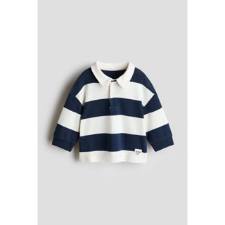 H&M(เอชแอนด์เอ็ม) เสื้อเชิ้ตรักบี้ผ้าฝ้าย Boys Cotton rugby …