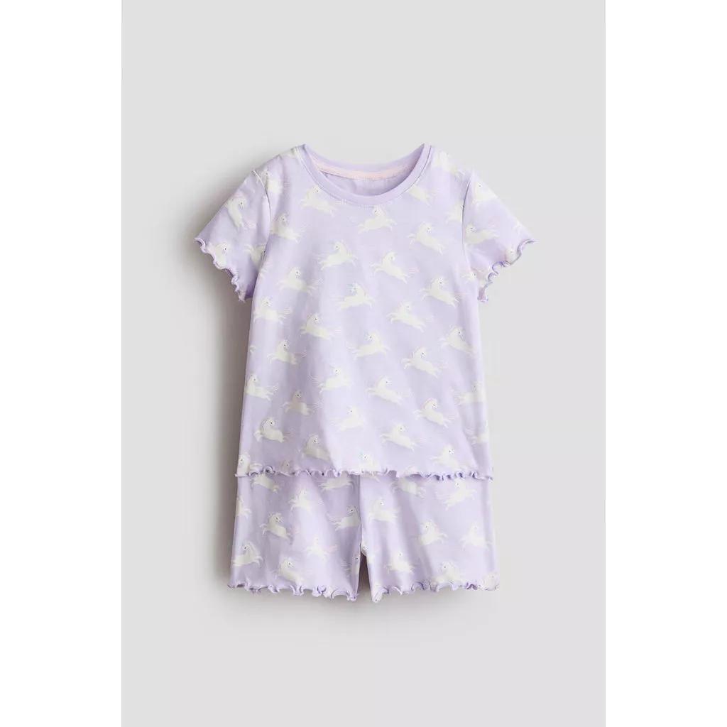 H&M(เอชแอนด์เอ็ม) ชุดนอนผ้าคอตตอน เด็กหญิง 1129260_14