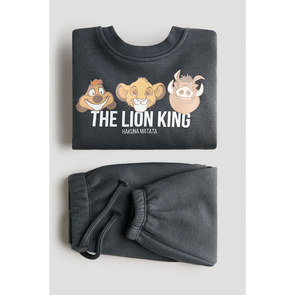H&M طقم سويتشيرت رضّع مطبوع (قطعتان) — صورة 2