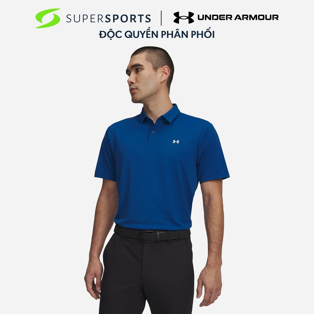 UNDER ARMOR UNDER ARMOUR Under ARMOUR Tee To Green Pique เสื้อโปโลผู้ชาย - 6012303-426
