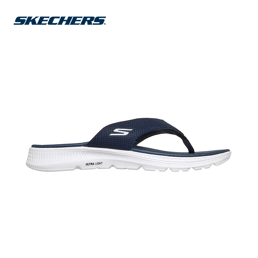 Skechers สเก็ตเชอร์ส รองเท้าแตะผู้ชาย Mens O-T-G GO Consis 2.0 Sandals Shoes - 229413-NVW (latest)