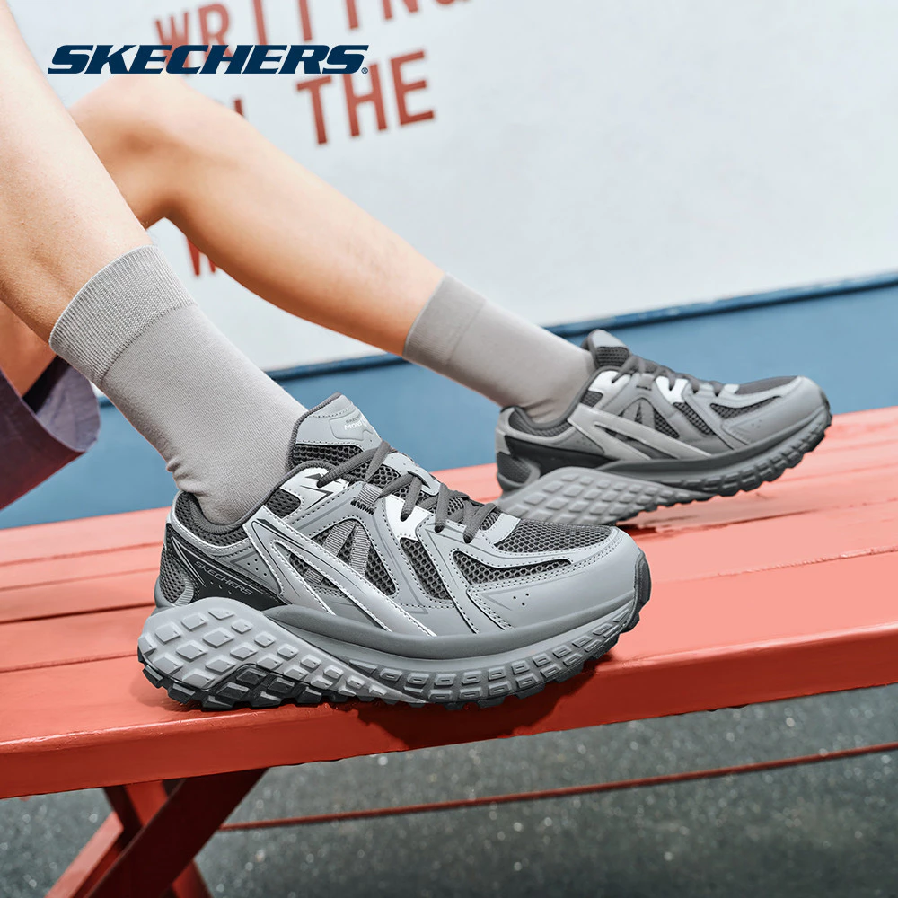Skechers สเก็ตเชอร์ส รองเท้าผู้ชาย Men Skech Monster Evo Sport Shoes - 232742-CCGY - Air-Cooled Memory Foam