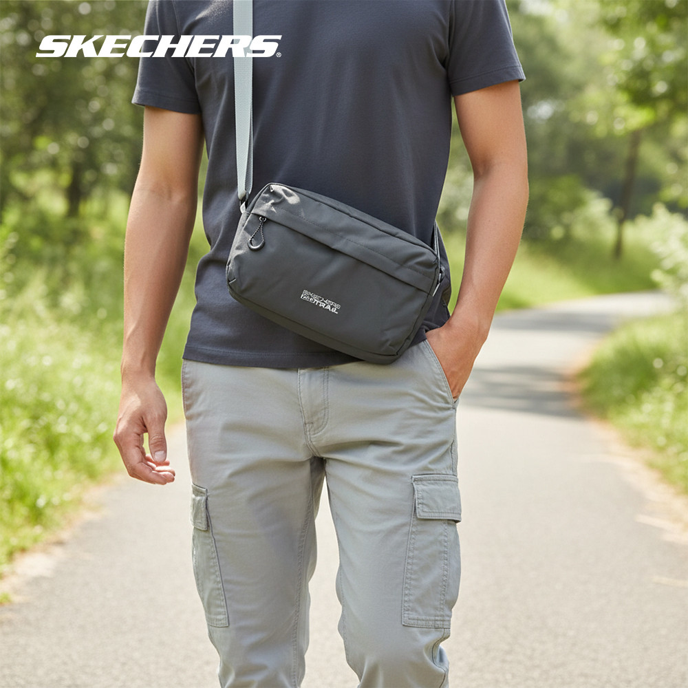 Skechers สเก็ตเชอร์ส กระเป๋าสะพายไหล่ยูนิเซ็กส์ Unisex Performance Shoulder Bag - P325U013-013P