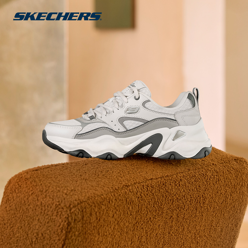 Skechers สเก็ตเชอร์ส รองเท้าผู้หญิง Women Sport D'Lites 5.0 Team Neutral Shoes - 150521-LGSL (latest)