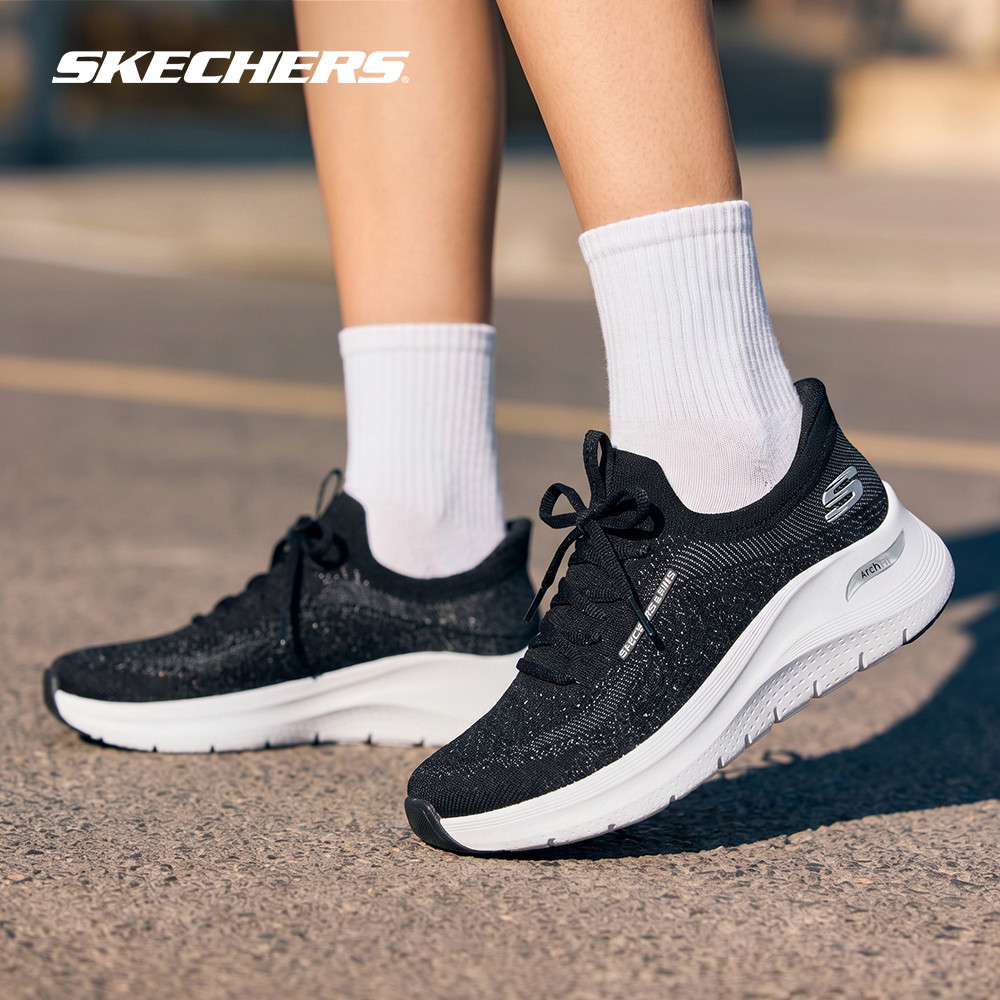 Skechers สเก็ตเชอร์ส รองเท้าลำลองผู้หญิง Women Slip-ins Sport Arch Fit 2.0 Sweet Stride Casual Shoes - 150331-BKW
