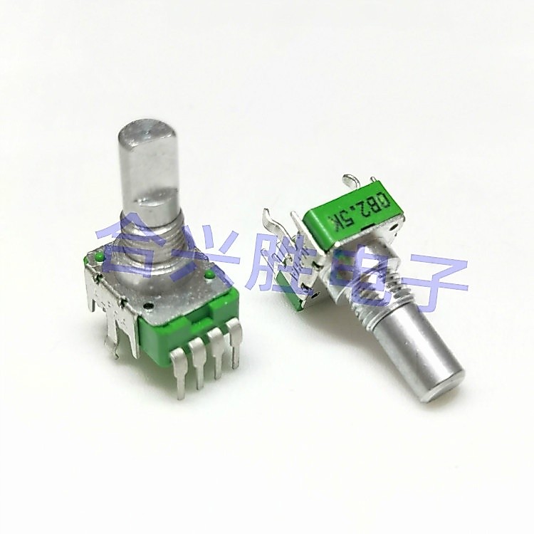 1PCS DJ Player Controller Effector Knob Potentiometer 2.5K 20K 0B2.5K 0B20K 4Pin