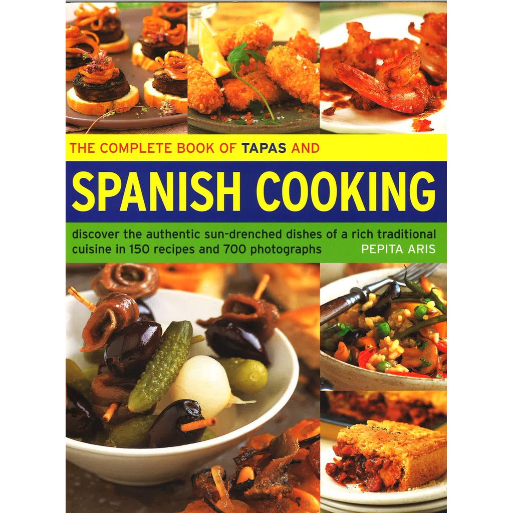 (BX) COMP BOOK ของ TAPAS & SPANISH COOKIN
