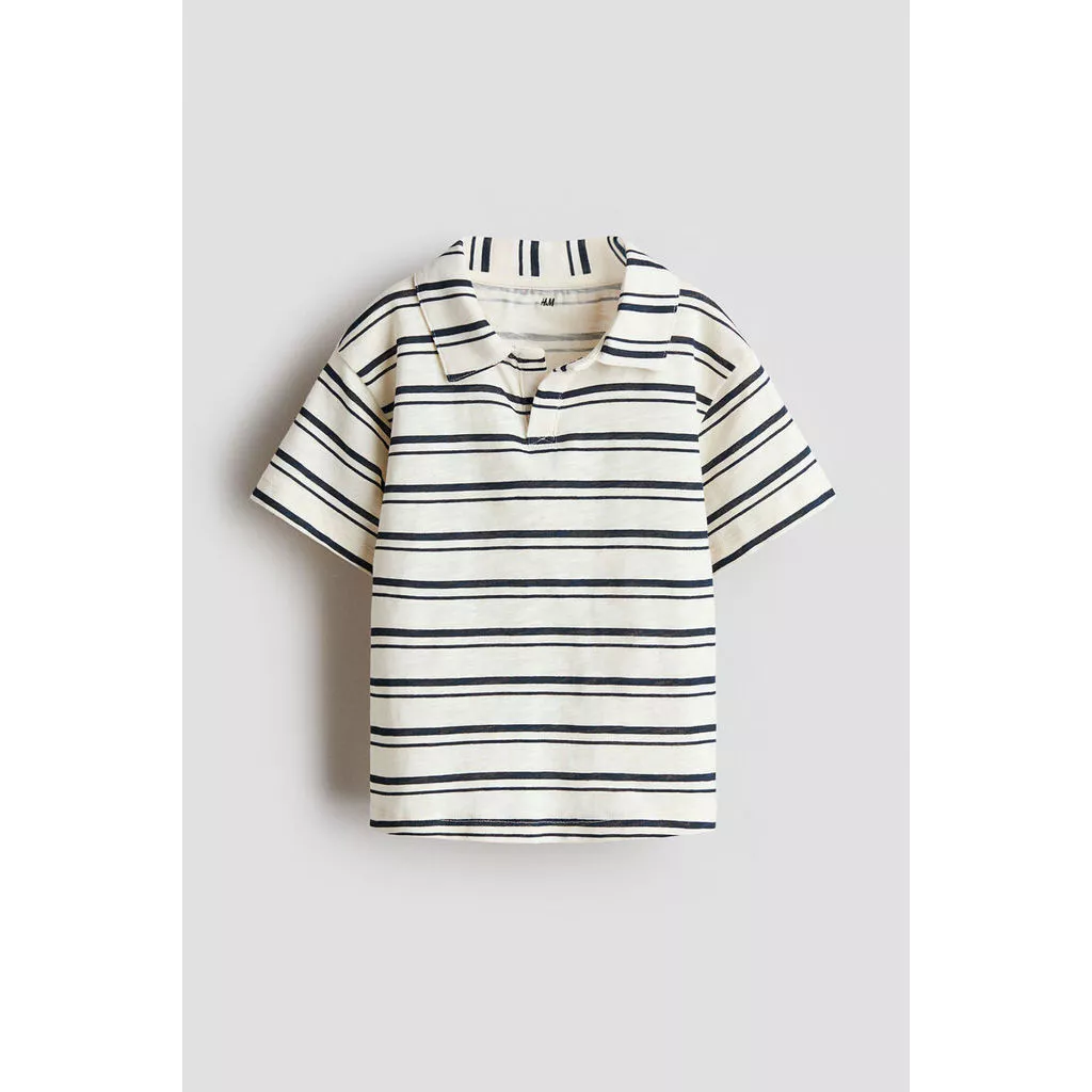 H&M(เอชแอนด์เอ็ม) เสื้อโปโลผ้าคอตตอนเจอร์ซีย์ เด็กผู้ชาย 1318945_1