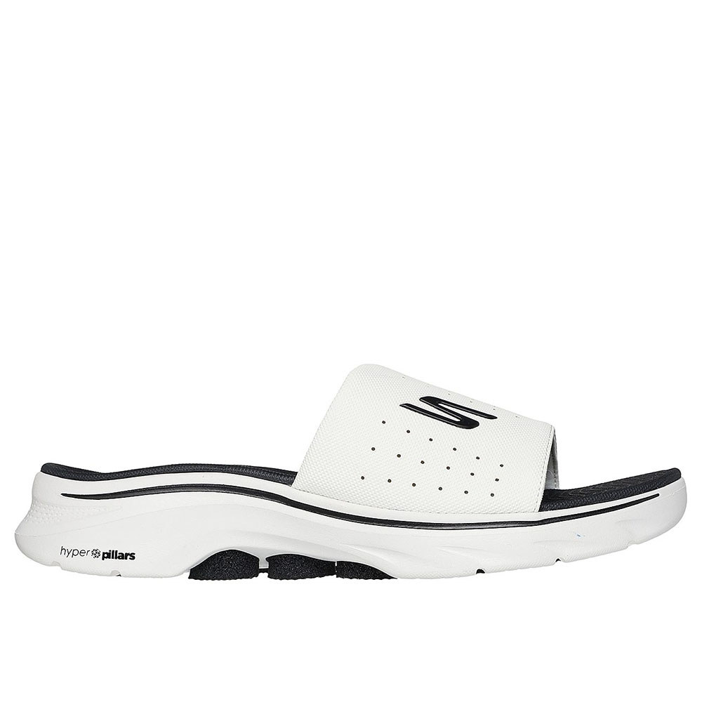 Skechers สเก็ตเชอร์ส รองเท้าแตะผู้ชาย Men On-The-GO GOwalk 7 Sandal Jetty Ii Walking Sandals - 229357-WBK Goga Mat — صورة 7