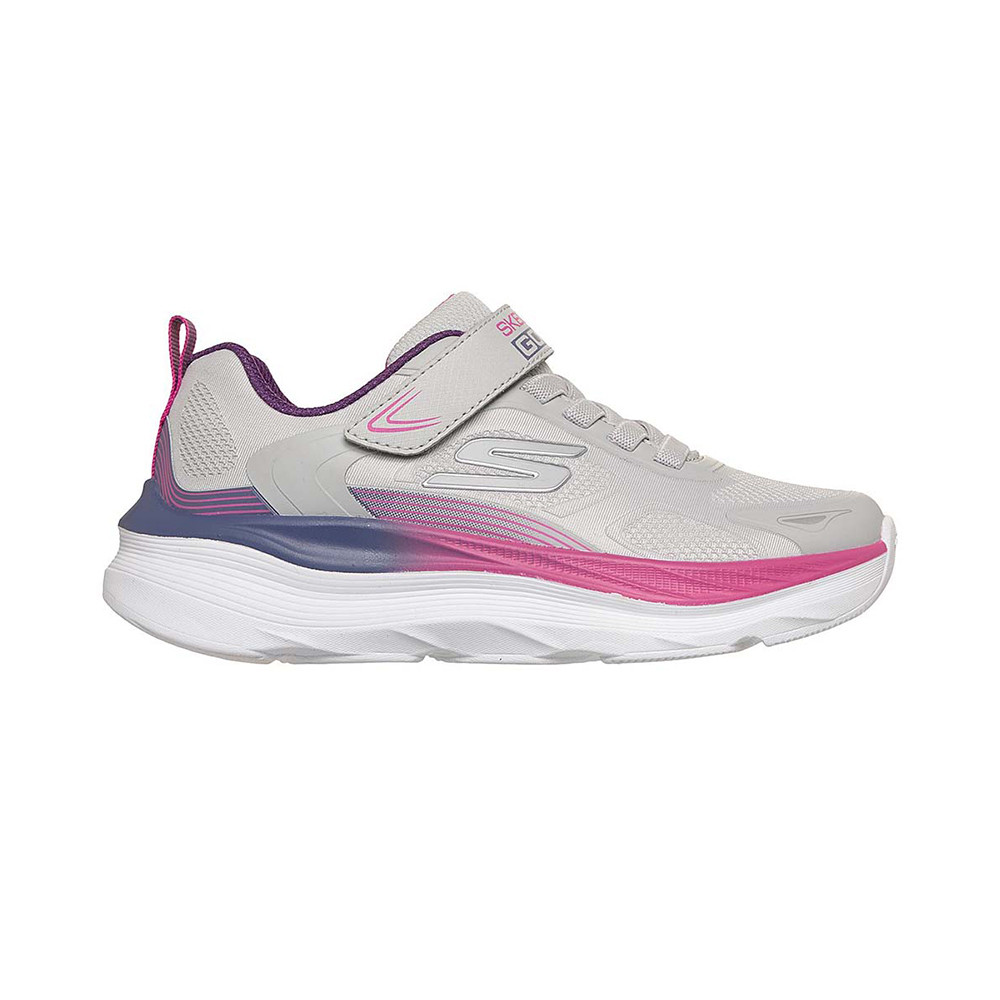 Skechers حذاء بنات Max Run — رمادي — صورة 8