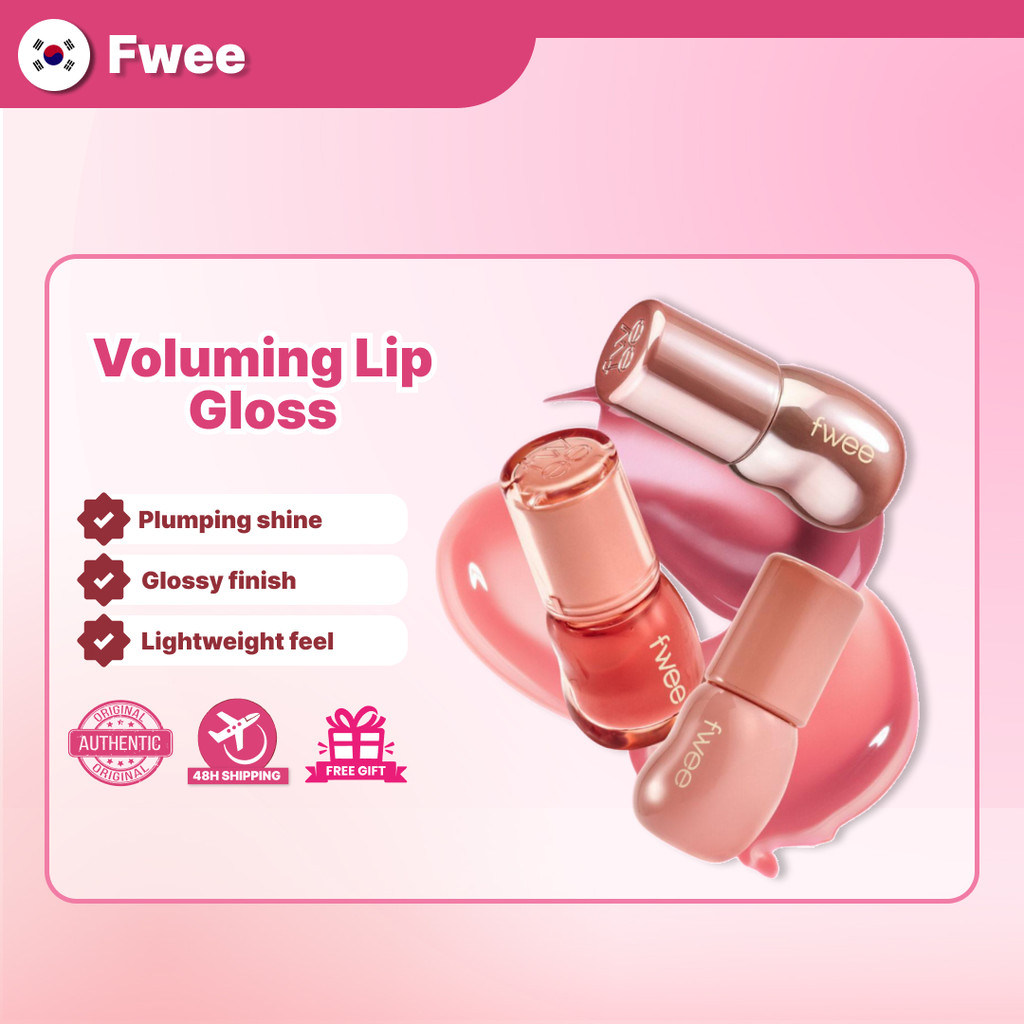 FWEE 3D Voluming Gloss 30% / 70%- 12 สี