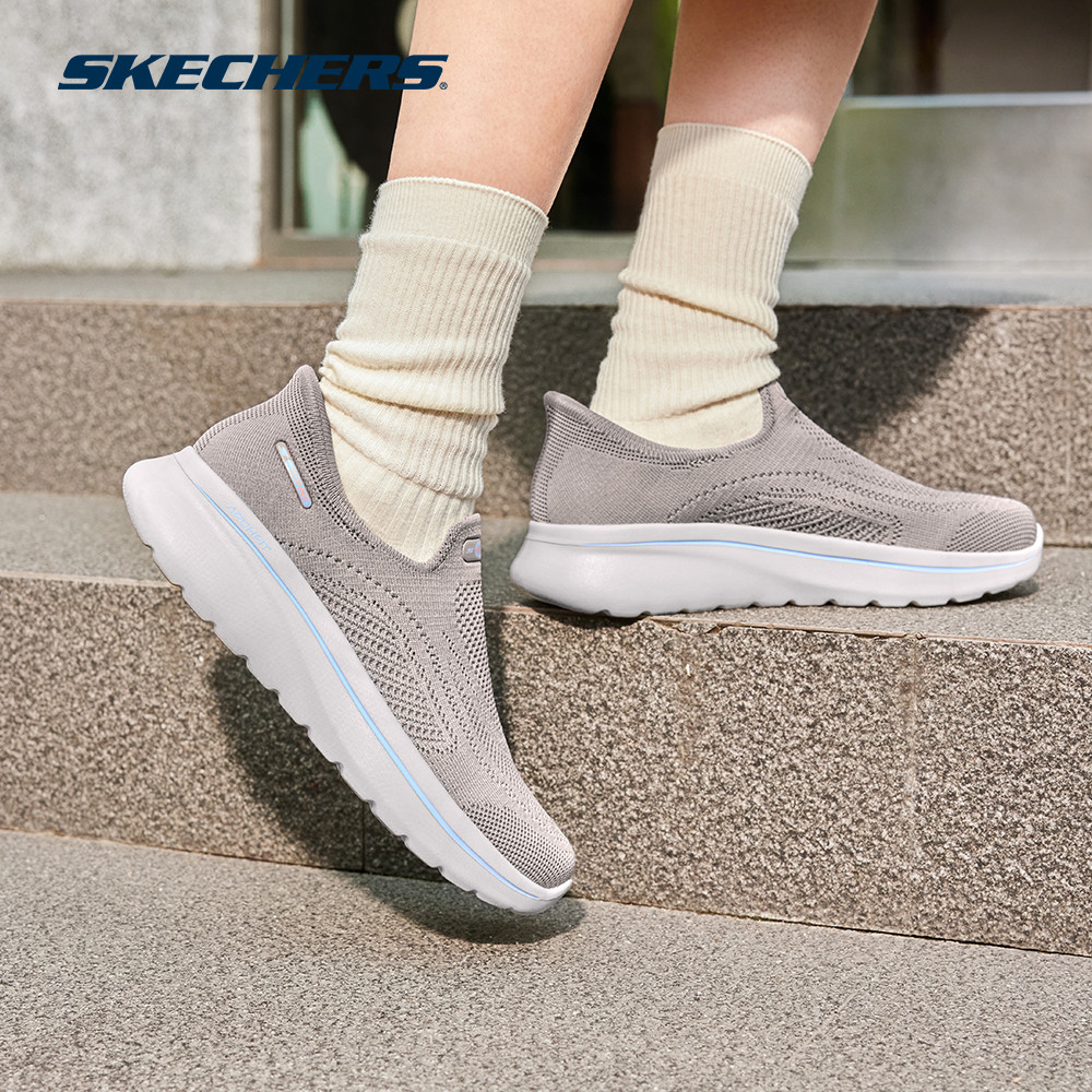 Skechers สเก็ตเชอร์ส รองเท้าผู้หญิง Women GOwalk Archfit N-Joy GOwalk Shoes – 125843-TPE ราคา ถูกที่สุด ดีลบีเคเค