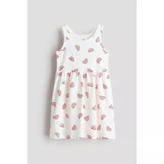 H&M(เอชแอนด์เอ็ม) ชุดเดรสผ้าฝ้ายลายพิมพ์ เด็กหญิง 1157735_24