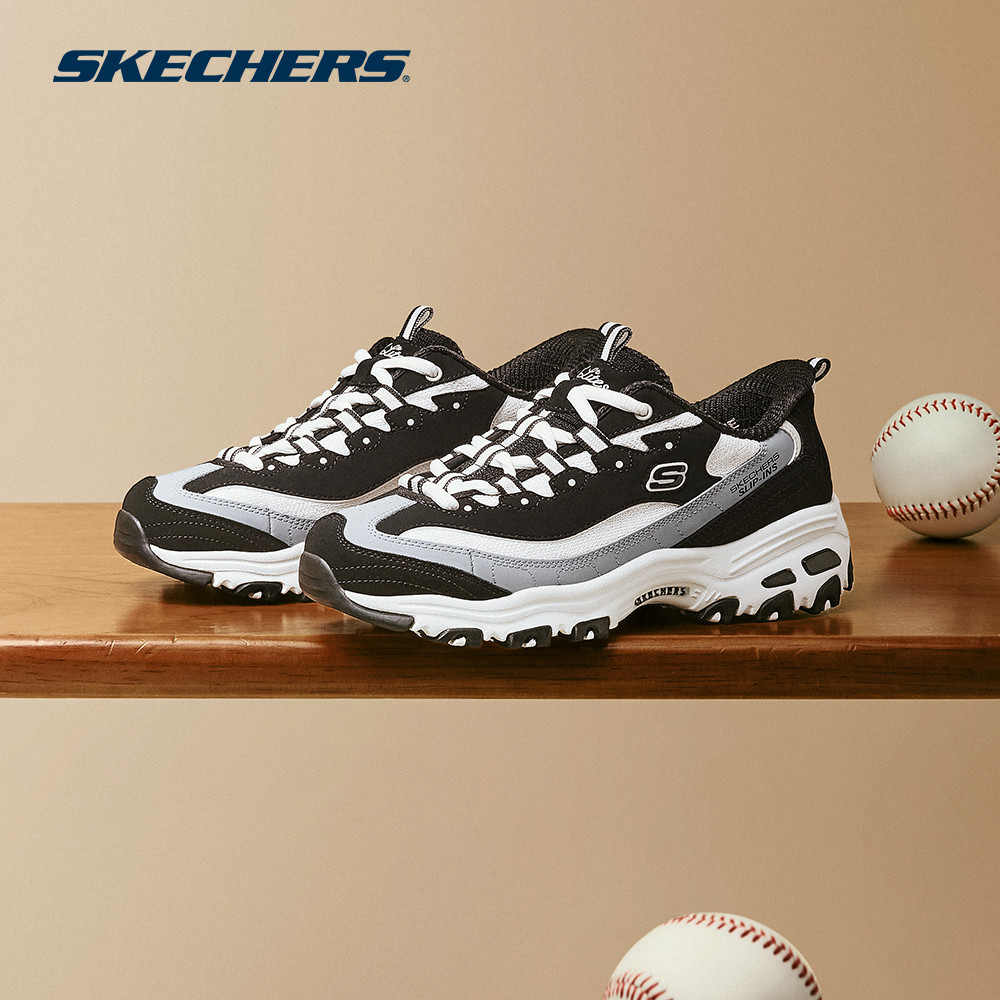 Skechers สเก็ตเชอร์ส รองเท้าผู้หญิง Women D'lites Sport Shoes - 150537-BKNT - Air-Cooled Memory Foam