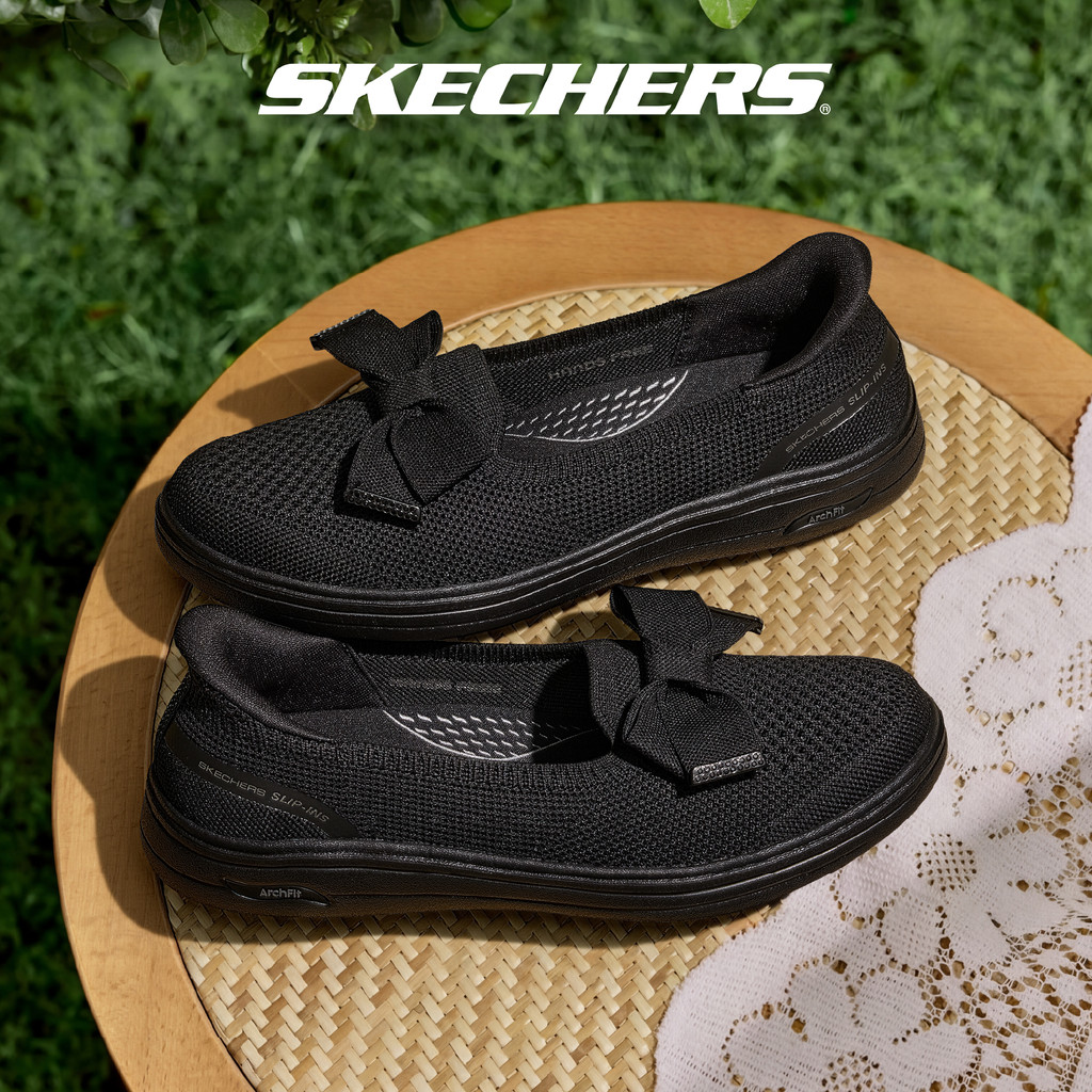 Skechers สเก็ตเชอร์ส รองเท้าผู้หญิง Women O-T-G Arch Fit Inspire Shoes - 138606-BBK (latest)