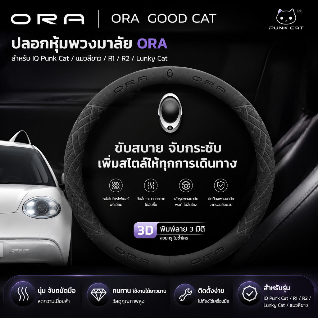 เหมาะสําหรับ IQ Punk Cat แมวสีขาว R1 R2 Lunky Cat GT Ballet ES13 รถลื่นกองทัพ超方形散配件 F7BB