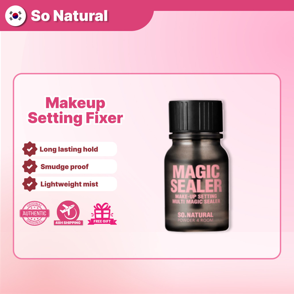 So Natural Magic Sealer การตั้งค่าแต่งหน้า Multi Magic Sealer Fixer 10ml