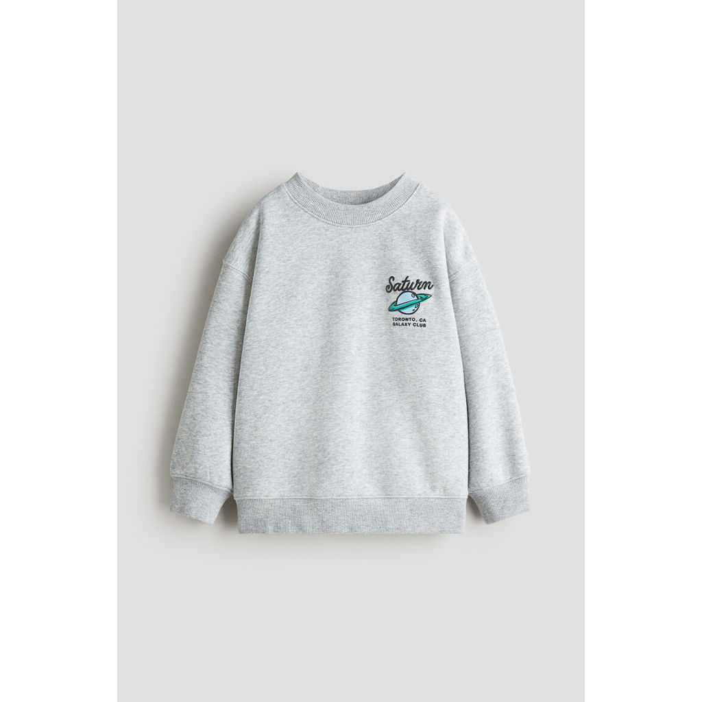 H&M(เอชแอนด์เอ็ม) เสื้อสเวตเชิ้ตพิมพ์ลาย Boys Printed sweatshirt 1308148_2