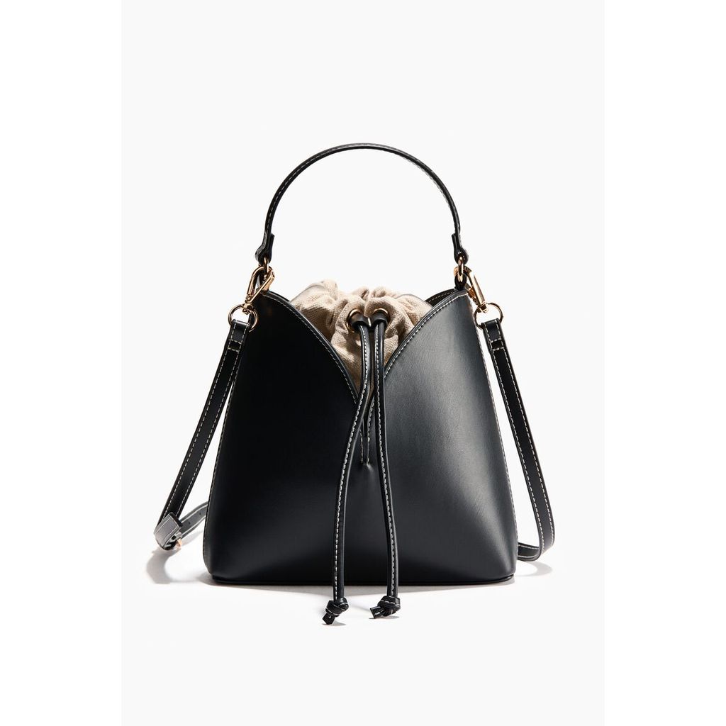 H&M(เอชแอนด์เอ็ม) กระเป๋าบัคเก็ตสะพายข้าง Women Crossbody bucket bag 1323882_1