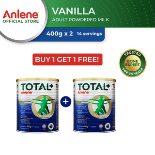 [B1T1] Anlene Total Plus Adult Milk Powder Plain 400g