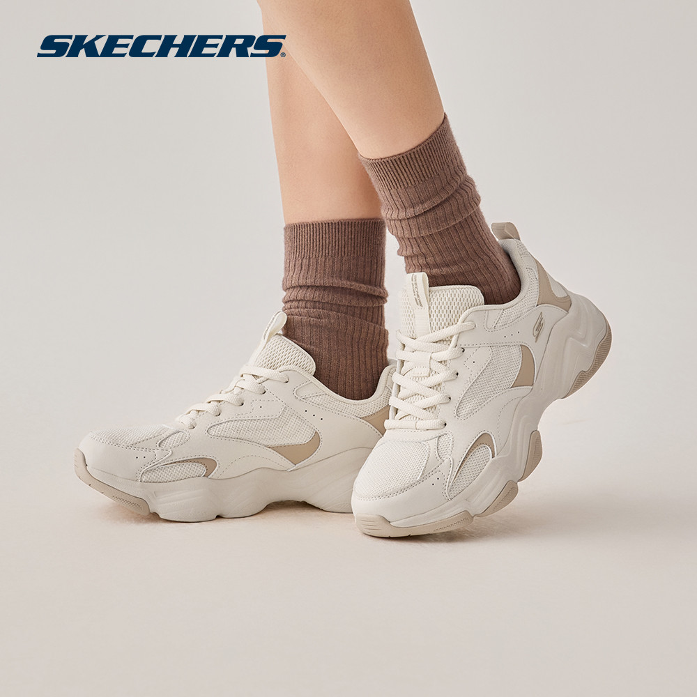 Skechers สเก็ตเชอร์ส รองเท้าลำลองผู้หญิง Women BOBS Sport Diego Casual Shoes - 117685-NAT Memory Foam