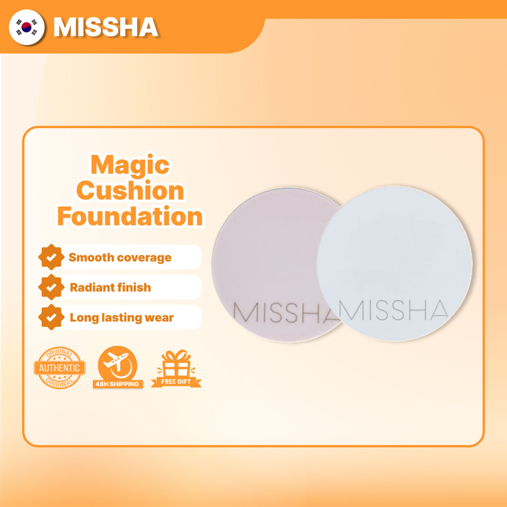 Missha Magic Cushion Cover Lasting & Moist Up Cushion SPF50+/PA+++